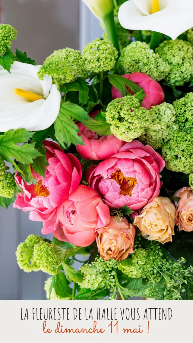 🌸 L’idée cadeau parfaite pour votre Maman 💐

Envie d’offrir une touche de tendresse et de beauté ? Les magnifiques bouquets et compositions de la fleuriste de la Halle de Rive sont prêts à faire fondre le cœur de toutes les mamans.

🎁 Couleurs, parfums, élégance… tout y est pour dire “je t’aime” autrement.

📍 Rendez-vous  sur le stand de la @fleuristedelahalle à la Halle de Rive pour trouver le bouquet parfait !

‼️ La Fleuriste de la Halle sera exceptionnellement ouverte le dimanche 11 mai de 8h00 à 13h30 ‼️

🎥  @lagencefood

***************

Bienvenue à la Halle de Rive, l’endroit à Genève pour les amoureux des produits du terroir !

La Halle de Rive, c’est +23 commerçants (poissonniers, fromagers, bouchers, boulangers, maraîchers, traiteurs), une fleuriste et un bistrot 🍽️ 🥐 🧀

Nous sommes à votre côté depuis + 145 ans !

🛍️ Rendez-vous  à la Halle pour vos moments gourmands 😍

***************

#fleuriste #flower #flowers #geneva #flowershop #mothersday

Fleuriste / Genève / Fête des Mères